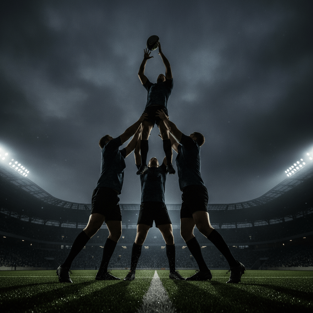 Lineout action